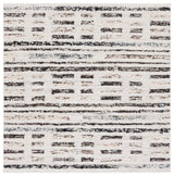 Safavieh Manhattan 6'-0" x 6'-0" Rug in Ivory / Dark Brown