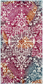 Safavieh Watercolor 2'-7" x 5'-0" Rug in Ivory / Fuchsia