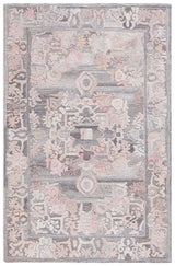 Safavieh Marquee 4'-0" x 6'-0" Rug in Grey / Pink