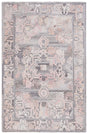 Safavieh Marquee 4'-0" x 6'-0" Rug in Grey / Pink