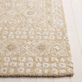 Safavieh Micro-Loop 4'-0" x 6'-0" Rug in Gold / Ivory