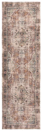 Safavieh Saffron 2'-3" x 8'-0" Rug in Ivory / Purple
