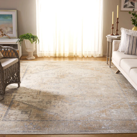 Safavieh Atlas 6'-0" x 9'-0" Rug in Camel / Stone