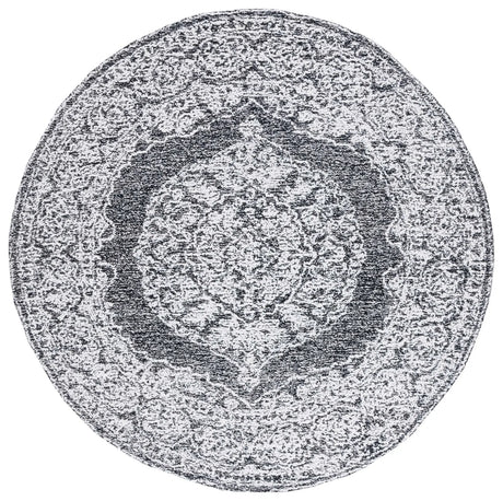 Safavieh Metro 6'-0" x 6'-0" Rug in Ivory / Black
