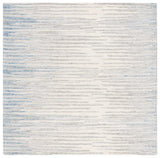 Safavieh Abstract 6'-0" x 6'-0" Rug in Ivory / Light Blue