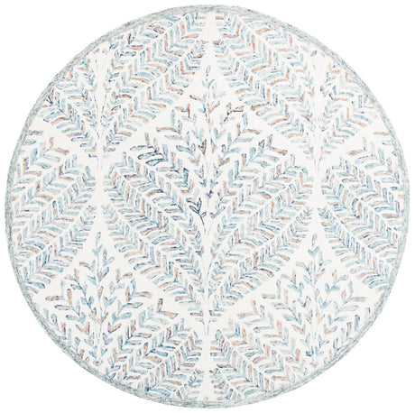 Safavieh Capri 10'-0" x 10'-0" Rug in Ivory / Blue