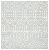 Safavieh Blossom 6'-0" x 6'-0" Rug in Silver / Ivory