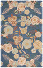 Safavieh Jardin 4'-0" x 6'-0" Rug in Blue / Pink