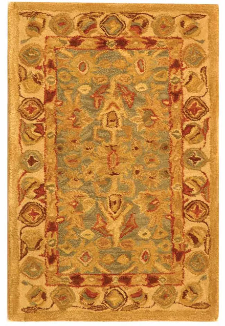 Safavieh Anatolia 2'-0" x 3'-0" Rug in Blue / Ivory