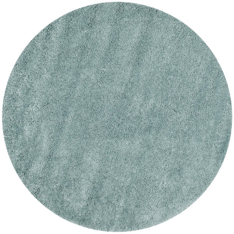 Safavieh Shag 5'-3" x 5'-3" Rug in Light Blue