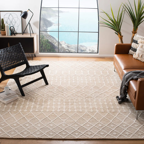 Safavieh Blossom 10'-0" x 14'-0" Rug in Beige / Ivory