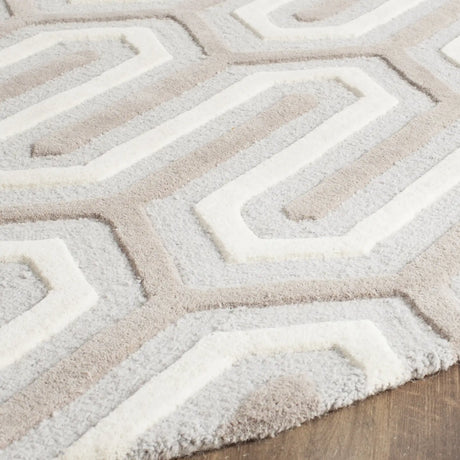 Safavieh Cambridge 6'-0" x 6'-0" Rug in Light Blue / Grey
