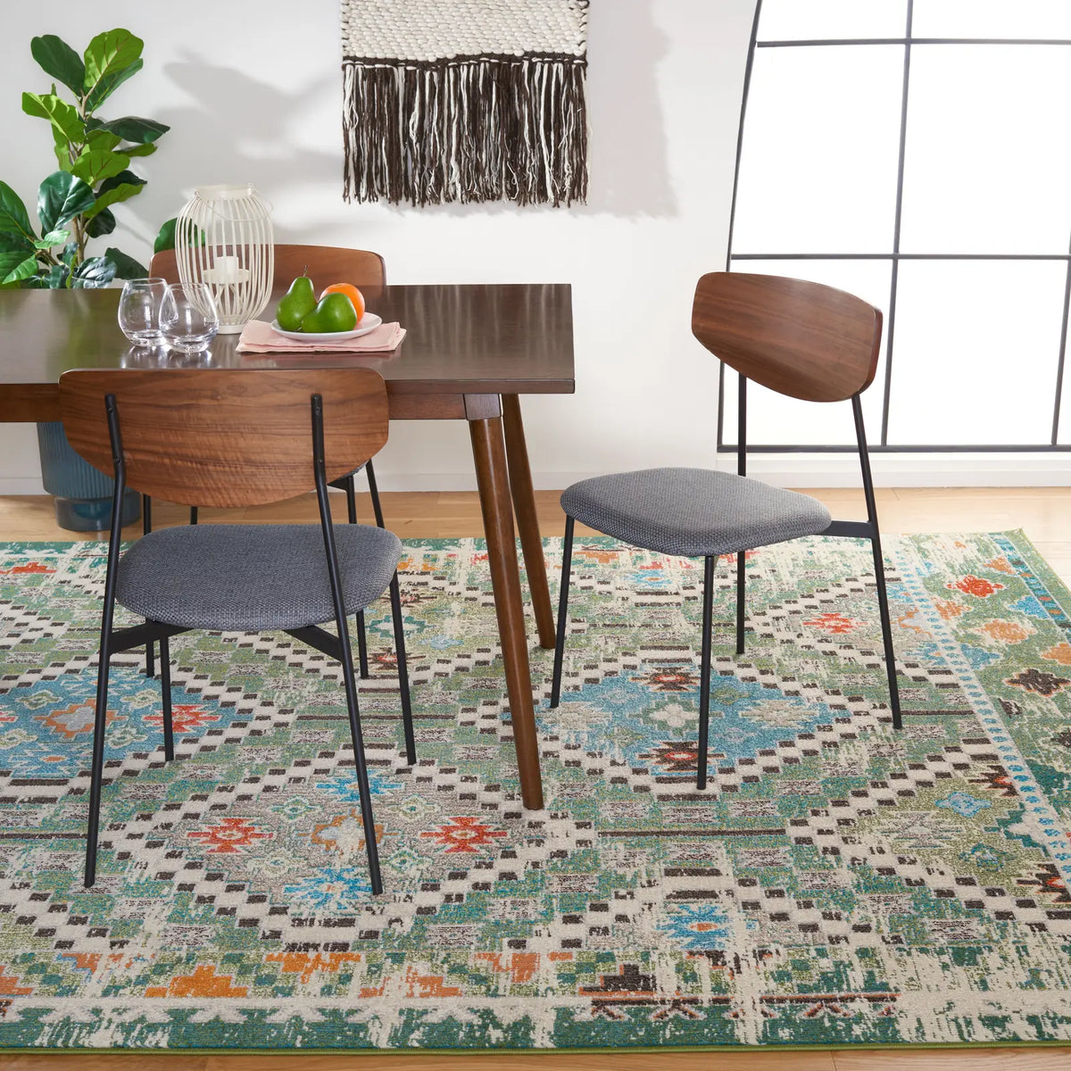 Safavieh Madison 10'-0" x 14'-0" Rug in Green / Beige