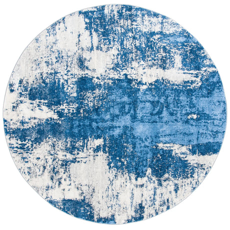 Safavieh Jasper 100 5'-0" x 5'-0" Rug in Blue / Ivory