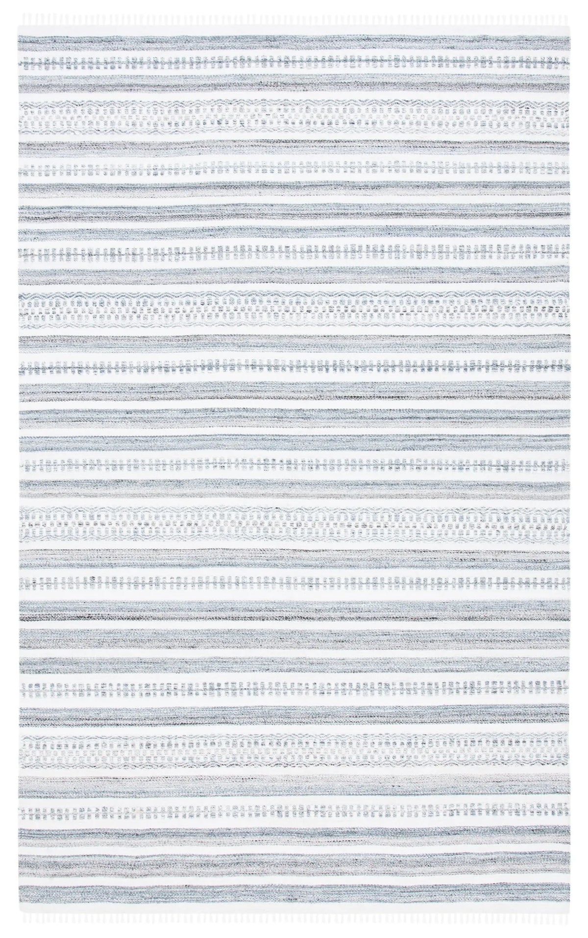 Safavieh Kilim 4'-0" x 6'-0" Rug in Ivory / Grey