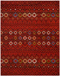 Safavieh Amsterdam 10'-0" x 14'-0" Rug in Terracotta / Multi