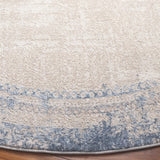 Safavieh Prestige 6'-7" x 6'-7" Rug in Beige / Blue