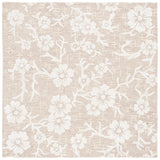 Safavieh Glamour 6'-0" x 6'-0" Rug in Beige / Ivory