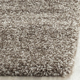 Safavieh Milan Shag 2'-0" x 10'-0" Rug in Grey