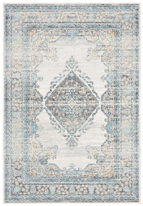 Safavieh Evoke 4'-0" x 6'-0" Rug in Grey / Blue