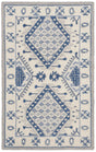 Safavieh Micro-Loop 2'-6" x 4'-0" Rug in Ivory / Blue