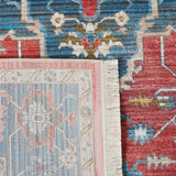 Safavieh Vintage Persian 4'-0" x 6'-0" Rug in Red / Blue