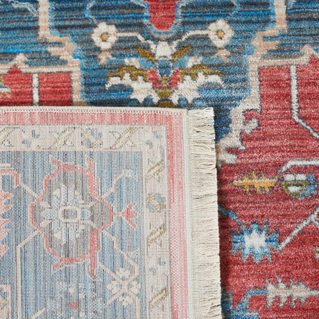 Safavieh Vintage Persian 4'-0" x 6'-0" Rug in Red / Blue