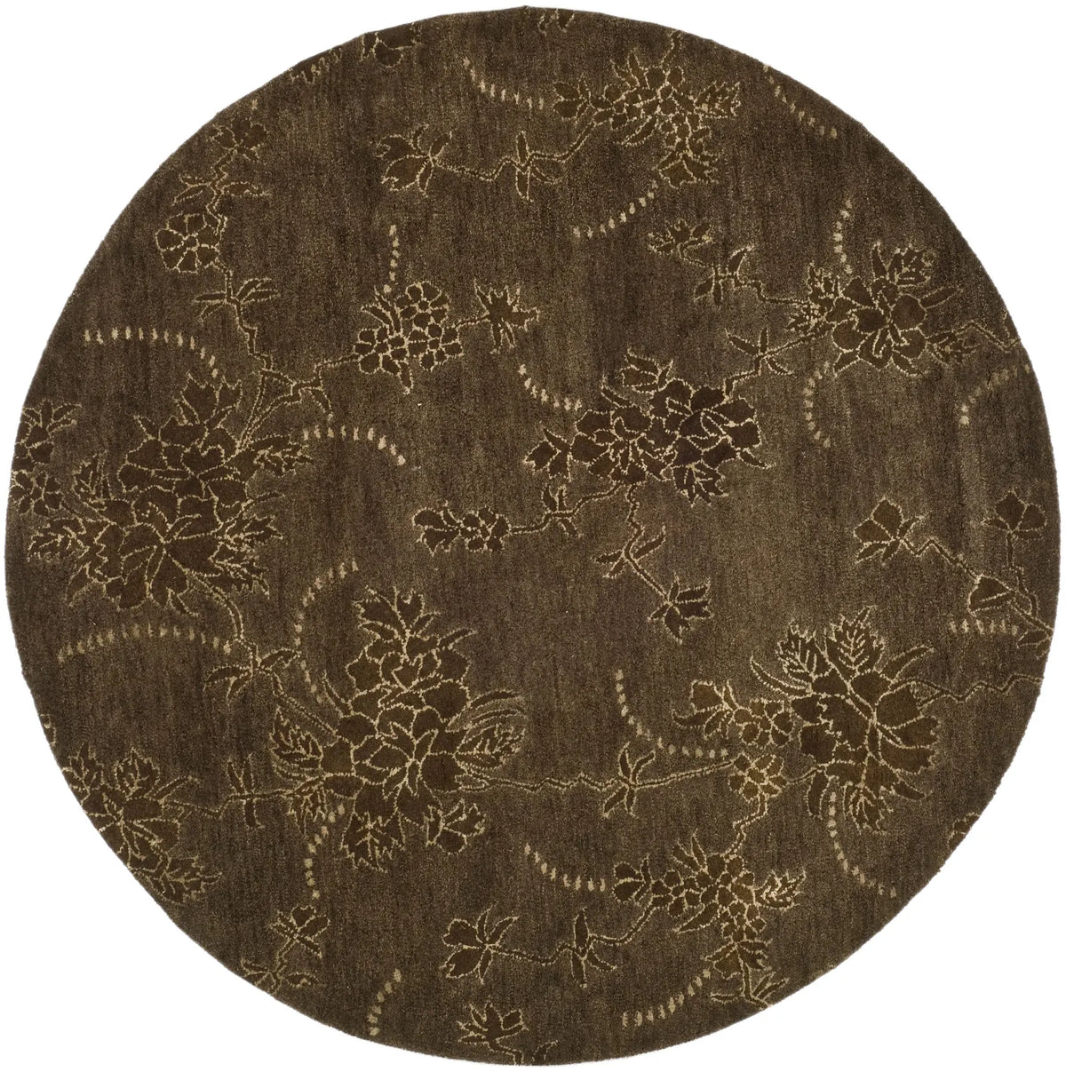 Safavieh Soho 5'-0" x 5'-0" Rug in Brown