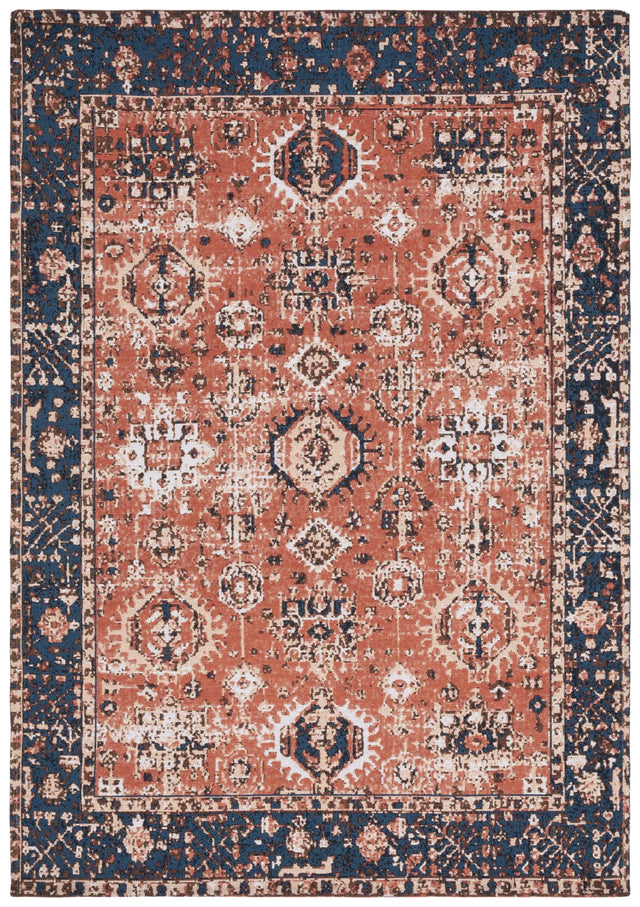Safavieh Easy Care 4'-0" x 6'-0" Rug in Red / Navy