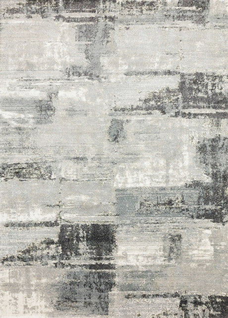 Loloi Augustus Ags-03 Slate Blue Rugs - main flat