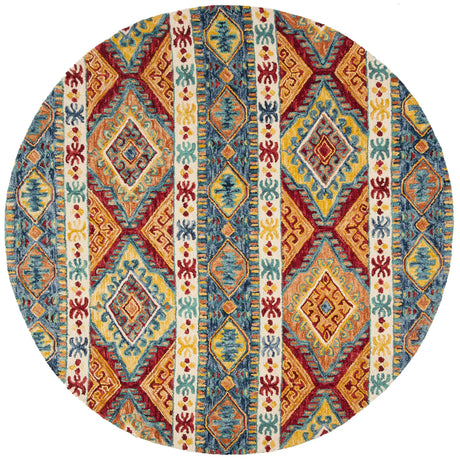 Safavieh Aspen 5'-0" x 5'-0" Rug in Navy / Ivory