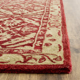 Safavieh Anatolia 2'-3" x 8'-0" Rug in Red / Ivory