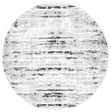 Safavieh Berber Shag 7'-0" x 7'-0" Rug in Grey / Dark Grey