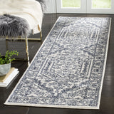Safavieh Adirondack 2'-6" x 10'-0" Rug in Ivory / Navy