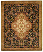Safavieh Classic 9'-6" x 13'-6" Rug in Black / Beige