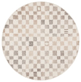 Safavieh Ebony 6'-0" x 6'-0" Rug in Natural / Beige