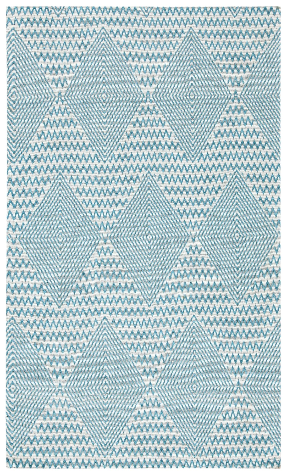 Safavieh Marbella 3'-0" x 5'-0" Rug in Light Blue / Ivory