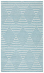 Safavieh Marbella 3'-0" x 5'-0" Rug in Light Blue / Ivory