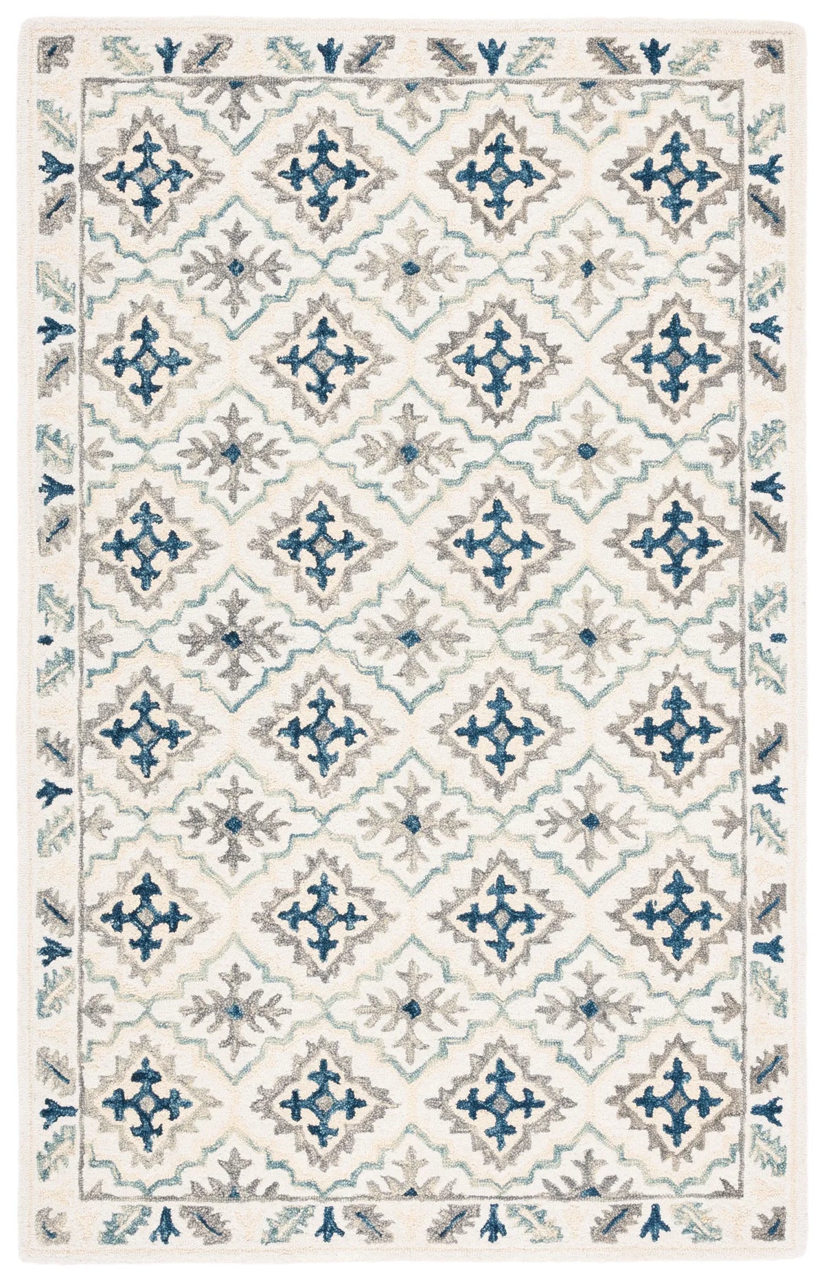 Safavieh Aspen 4'-0" x 6'-0" Rug in Ivory / Blue