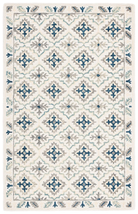 Safavieh Aspen 4'-0" x 6'-0" Rug in Ivory / Blue