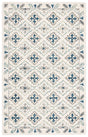 Safavieh Aspen 4'-0" x 6'-0" Rug in Ivory / Blue