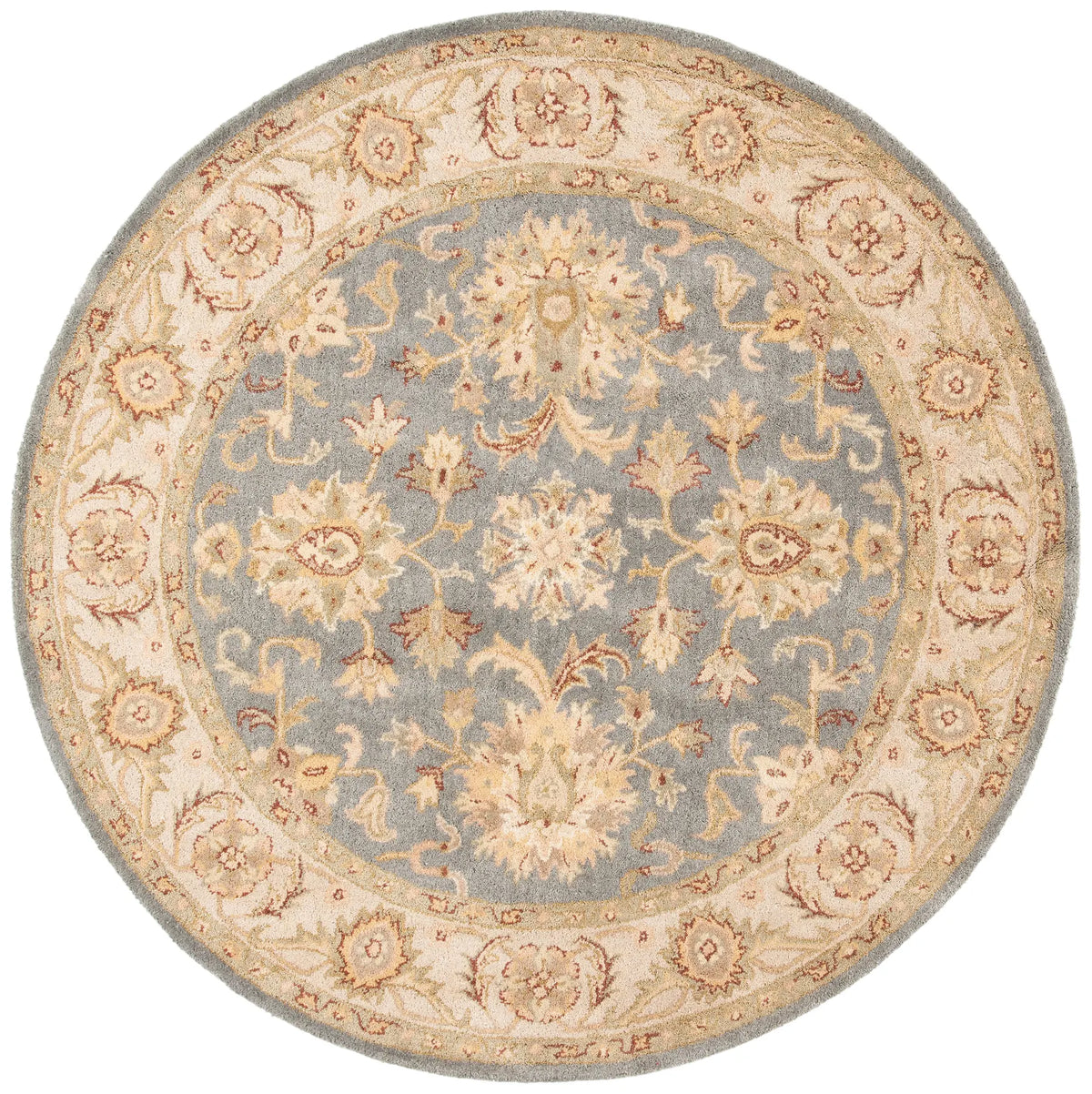 Safavieh Antiquity 6'-0" x 6'-0" Rug in Blue / Beige