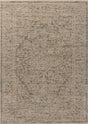 Loloi Newman NEW-01 Slate / Natural Rug - main flat