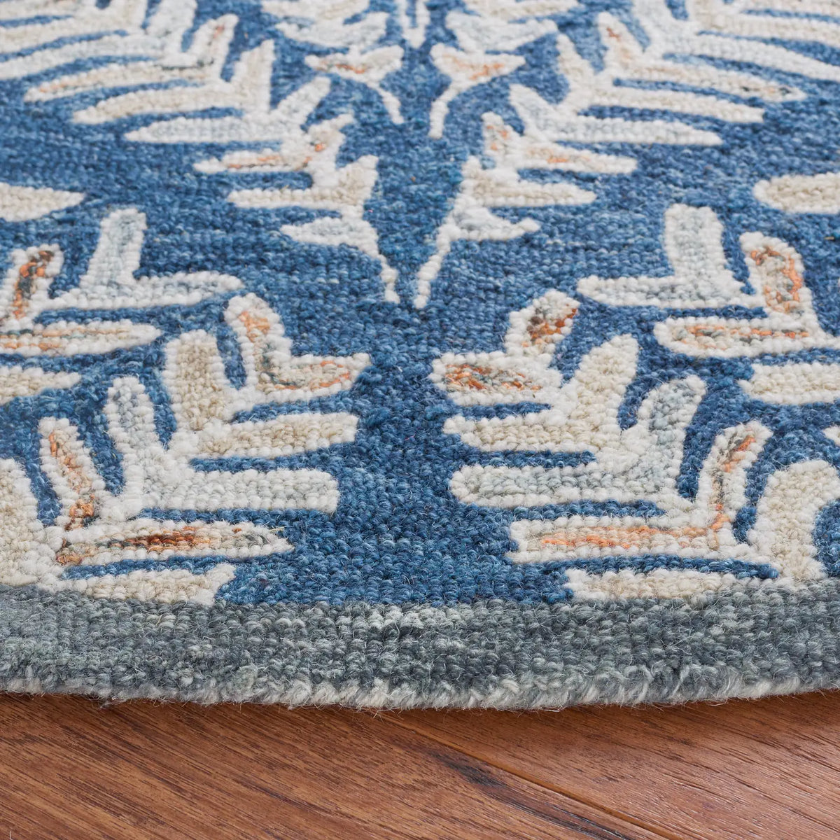 Safavieh Capri 5'-0" x 5'-0" Rug in Grey / Ivory