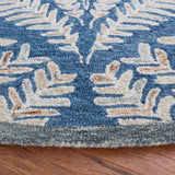 Safavieh Capri 5'-0" x 5'-0" Rug in Grey / Ivory