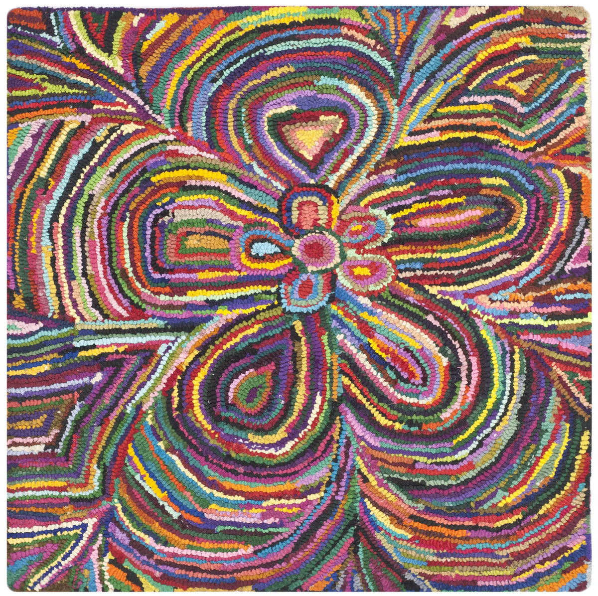 Safavieh Nantucket 4'-0" x 4'-0" Rug in Multi
