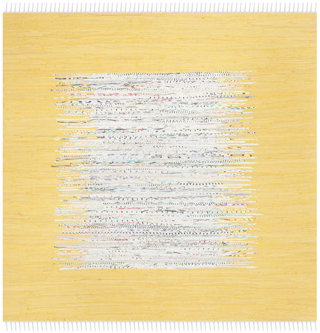 Safavieh Montauk 6'-0" x 6'-0" Rug in Ivory / Yellow