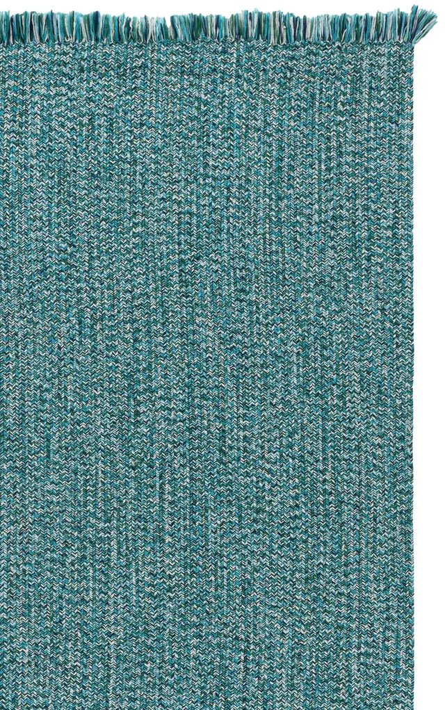 Safavieh Braided 300 5'-0" x 8'-0" Rug in Turquoise