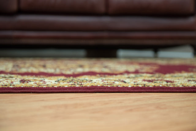 United Weavers Dallas Floral Kirman Burgundy (851-10134) Rugs