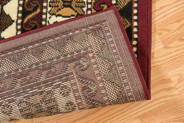 United Weavers Dallas Tres Burgundy (851-10235) Rugs